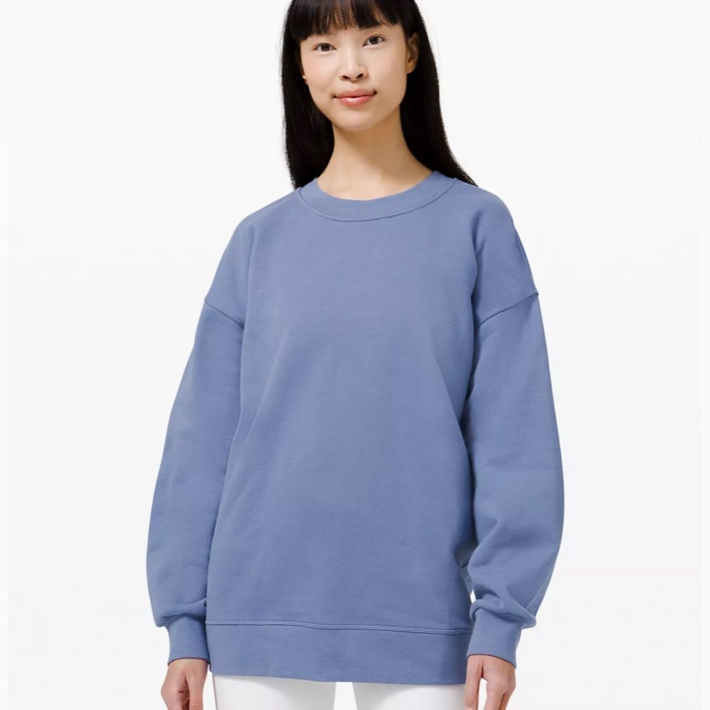Lululemon Perfectly Oversized Crew * Water Drop